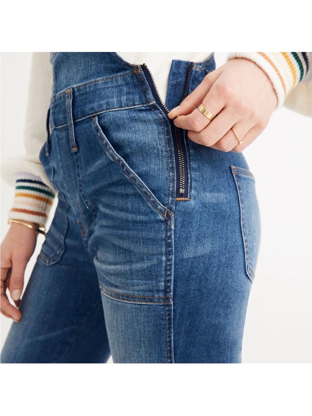 Madewell Overalls Jean Small S EUC - Picture 3 of 9